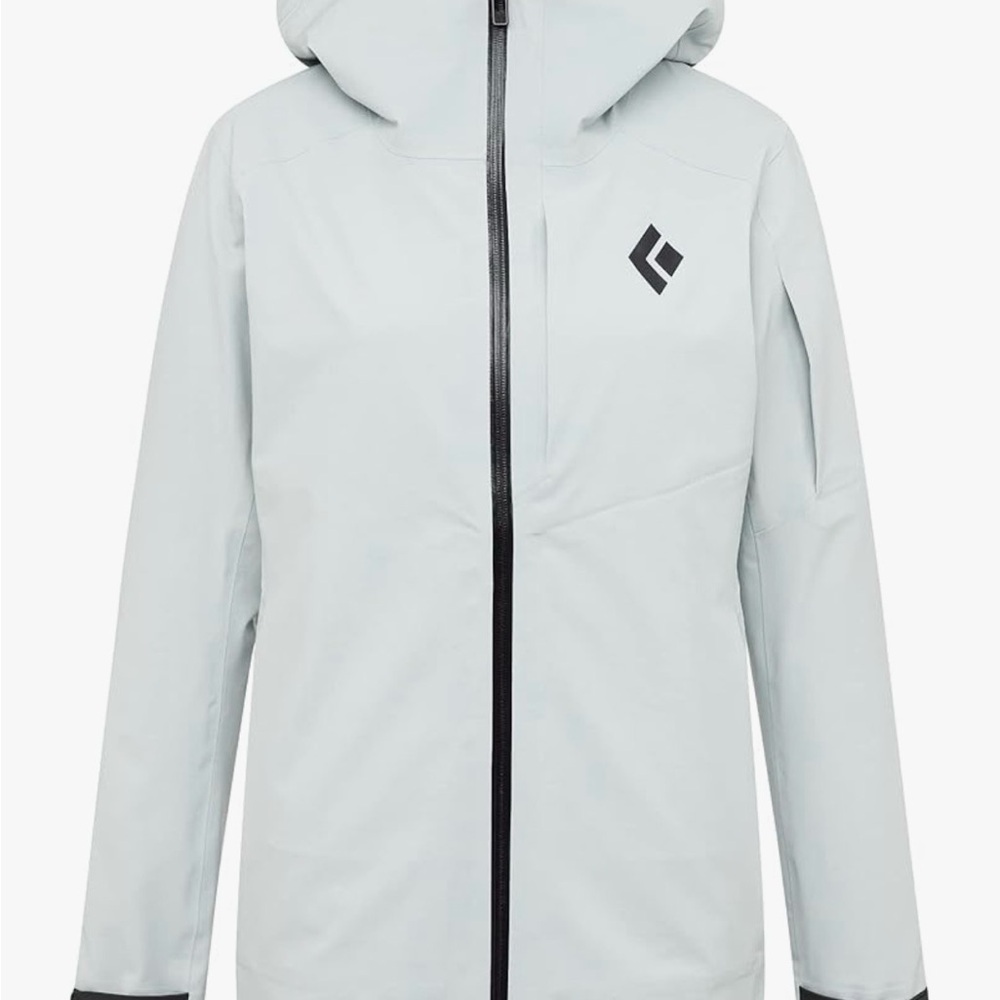 Black Diamond Cream Hooded Jacket - Picture 2 of 10